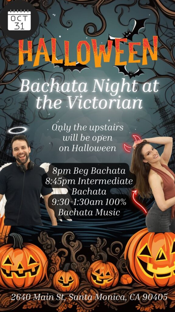 Halloween Salsa and Bachata Dancing_The Victorian_Flyer