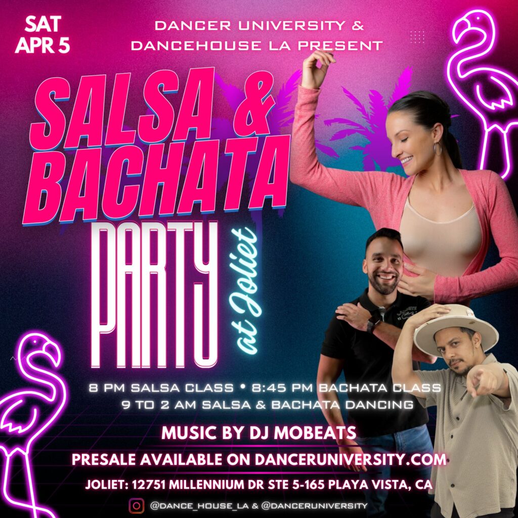 Joliet Salsa and Bachata Classes and Dancing